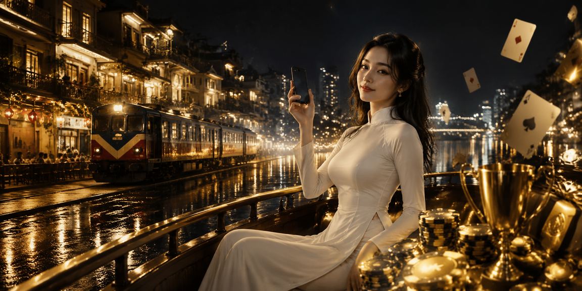 Phong cảnh bàn trò chơi sòng bài hiện đại tại Hà Nội